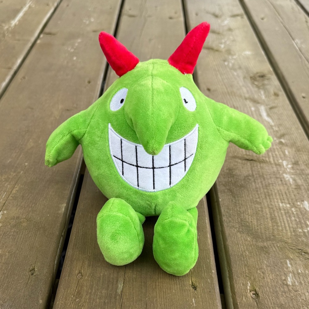 Ricochet Just Four Laughs Monster Devil Mascot Plushie